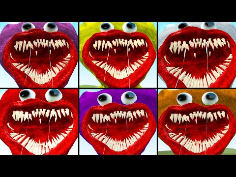 ALL MOD JUMPSCARES NEW POPPY PLAYTIME CHAPTER 2 ( Huggy Wuggy ) IN GARRY'S MOD | PART 20