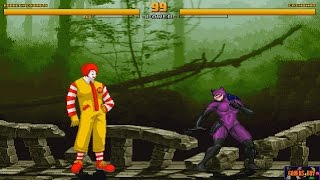 Ronald Mcdonald vs. Marvel & DC Super Heroes Part 1 - I'm Lovin it!