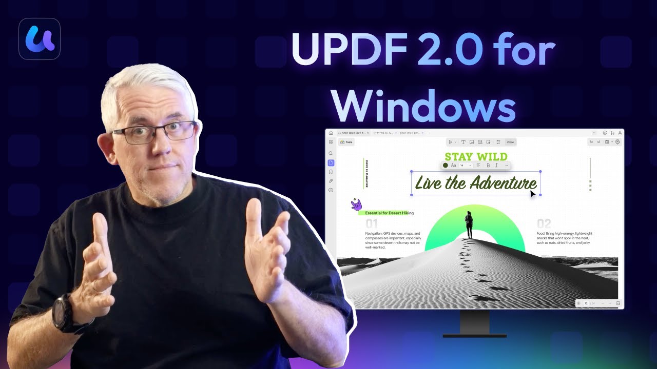 UPDF 2.0 for Windows: The Best AI PDF Editor with Smart AI, Editing, Converting & More