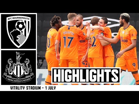 AFC Bournemouth 1 Newcastle United 4 | Premier League Highlights