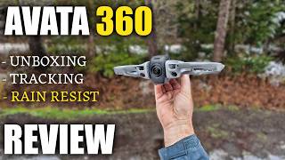DJI Avata 360 Review - Part 1 - Unboxing, Flight Test, Tracking & Rain/Snow Test
