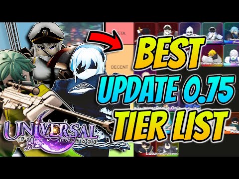 The *BEST* Update 0.75 Tier List In Universal Tower Defense!