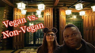 Whispering Canyon Cafe Dinner - Vegan & non-vegan food review - Wilderness Lodge - Walt Disney World