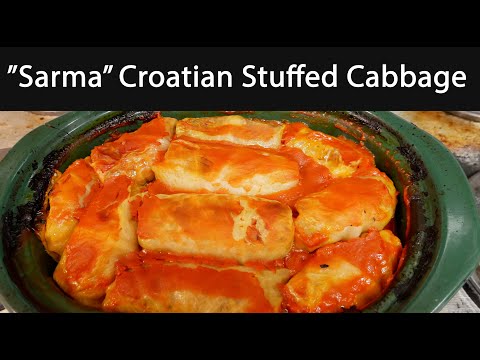 "Sarma" Croatian Stuffed Cabbage