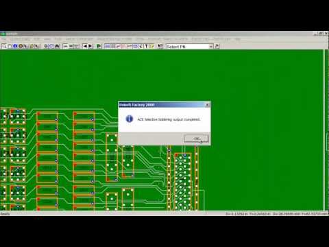 Software to Program Selective Soldering machines from CAD or Gerber & Bill of Material (BOM) data.