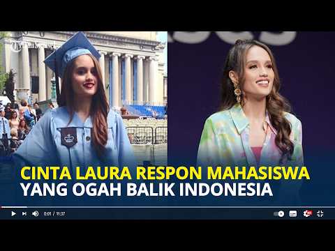 CINTA Laura Respon Soal Mahasiswa Kuliah di Luar Negeri yang Ogah Pulang ke Indonesia, Aku Dulu Gitu