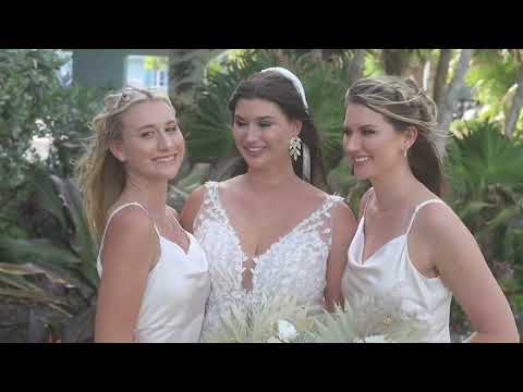 Christine & Ryan - Wedding Day Highlights - Southernmost Beach Resort in Key West