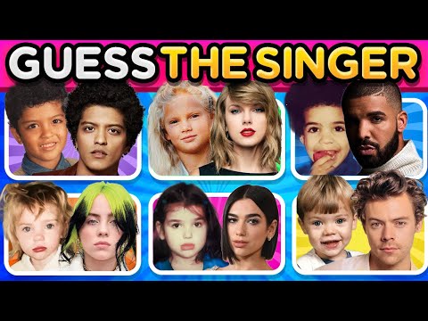 GUESS THE SINGER FROM THEIR CHILDHOOD PHOTO 👶🎤
