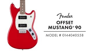 Video thumbnail for Fender Offset Mustang 90 | Fender by Fender