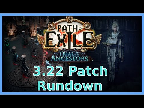 3.22 Patch Rundown! Legion five ways got nerfed! Sanctum is back. More Builds can now farm delirium!