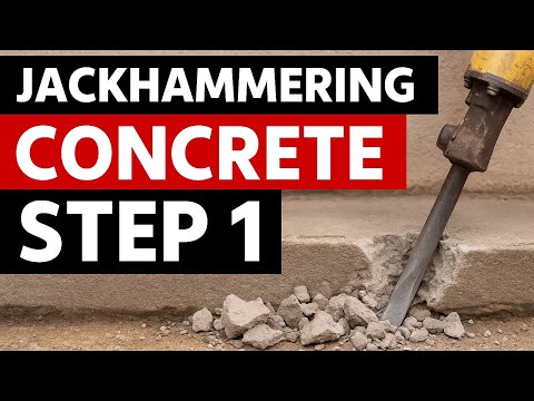 JACK HAMMERING: CONCRETE STEPS PART1