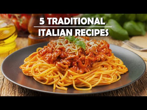 5 Italian Recipes | Perfect Dinner Ideas | Italian Cuisine
