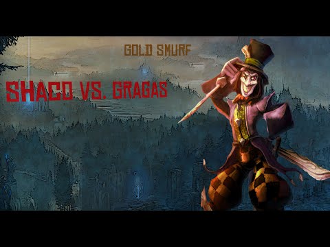 [LoL S5] - Gold Smurf - Shaco vs. Gragas - Gameplay - EUW | HD