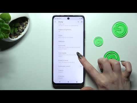 How to Change Font Size on MOTOROLA One 5G Ace