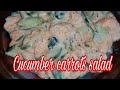 FRESH CUCUMBER CARROT SALAD/HOW TO MAKE FRESH SALAD? /PIPINO CARROT SALAD