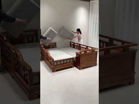 Use it as a sofa during the day and a large bed at night #foldable dual-purpose sofa bed ,