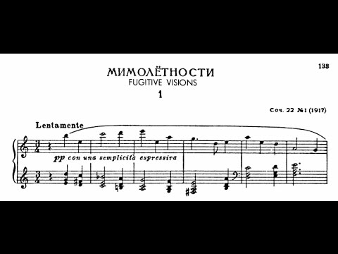 Prokofiev Vision Fugitives, Op. 22 (Boris Berman)