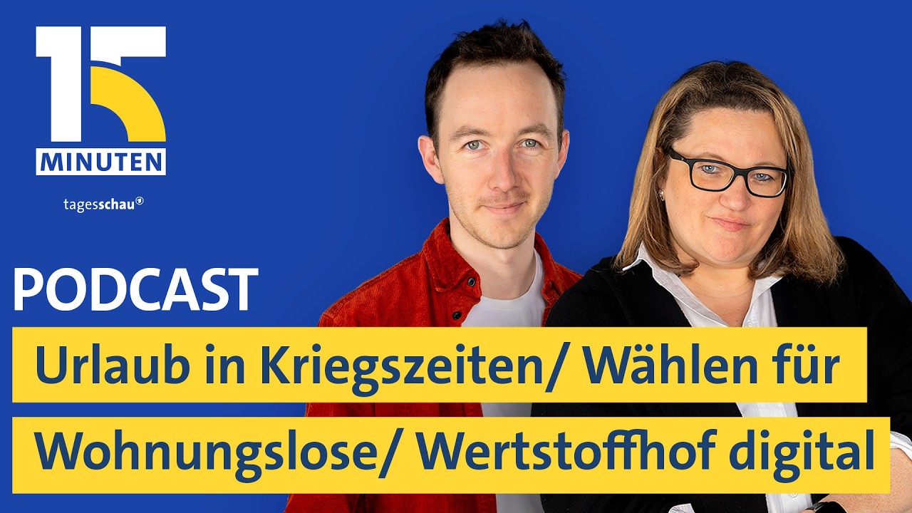 Urlaub in Kriegszeiten / Wohnungslose dürfen wählen / Flexiblere Entsorgung auf Wertstoffhöfen