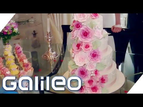 Wedding cake confectioner in 24 hours? | Galileo | ProSieben