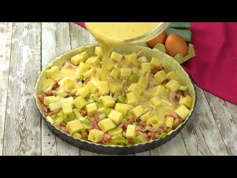 Quiche Lorraine: the French recipe of the fabulous rustic pie!