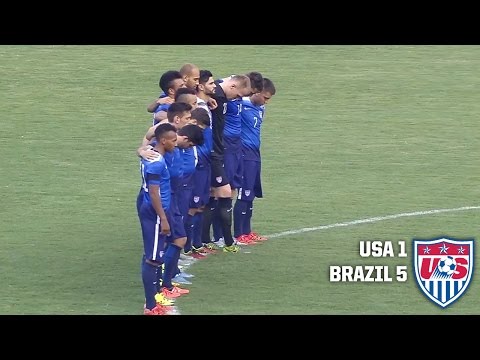 U-23 MNT vs. Brazil: Highlights - Nov. 15, 2015