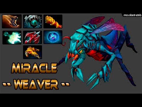 --- Epic game --- Miracle Weaver vs Xcalibur Shadow Fiend Dota2 7 01