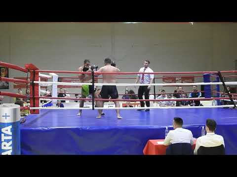 Szabolcs Könczei Romanian Ashihara & Kickboxing international Open 83 Kg round 2