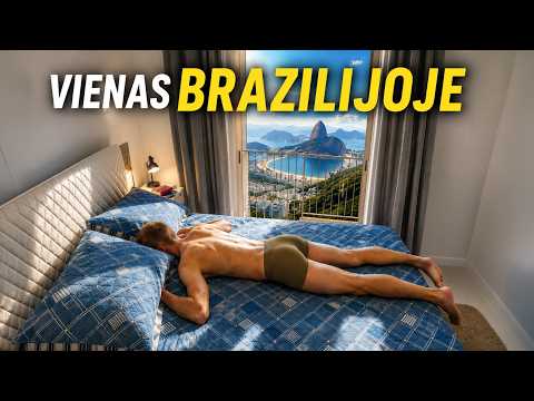 mano pirma SOLO kelionė į Braziliją, Rio De Žaneirą