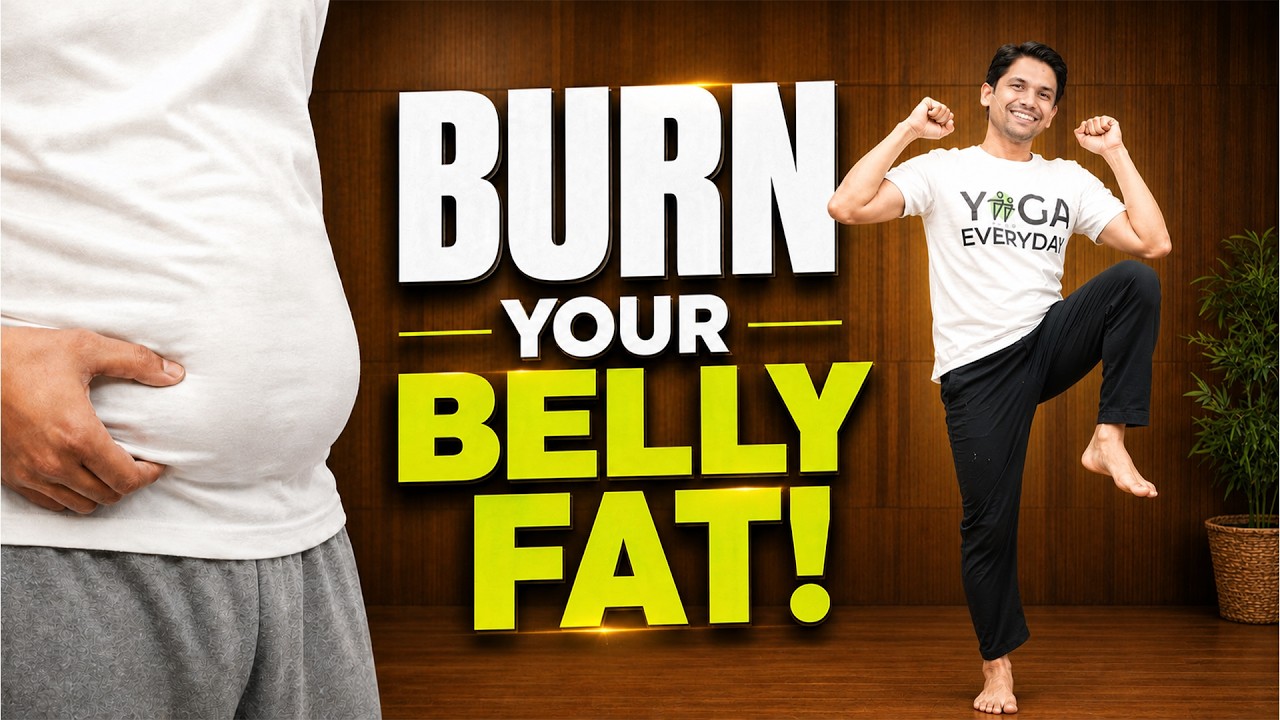 20-Min Flat Belly Workout | Saurabh Bothra Yoga