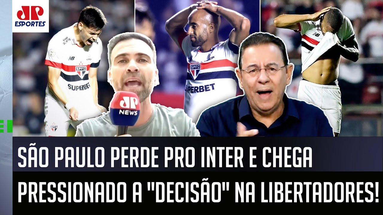 "OLHA A PRESSÃO que já tem no São Paulo! Ficaram REVOLTADOS porque..." DERROTA pro Inter GERA DEBATE