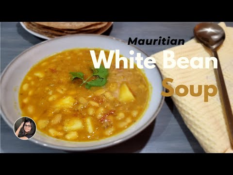 Island Comfort in a Bowl: Creamy Mauritian White Bean Soup | Weeknight Delight!