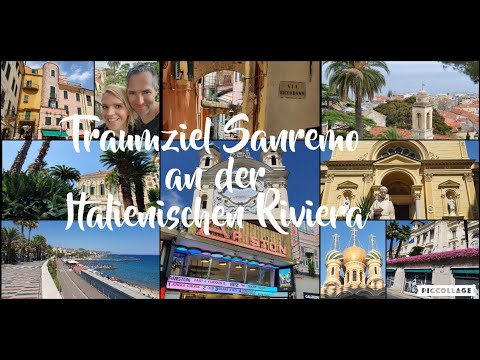 Ligurien Sanremo an der Italienischen Riviera Sehenswürdigkeiten Highlights Altstadt & Shopping
