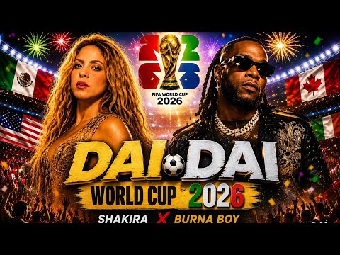 Dai Dai _Shakira x burn Boy world cup song 2026 (official video lyrics AI version )