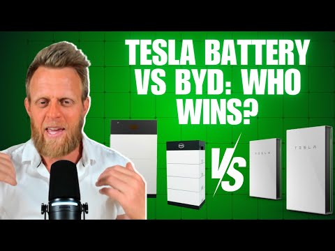 BYD Battery Box vs. Tesla Powerwall – New Home Battery Battle!