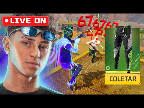 LIVE ON 🔴 DUO x SQUAD RANKED MESTRE 💜 ft. NOBRU - RACHA 💜