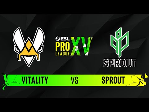 Vitality vs. Sprout - Map 1 [Dust2] - ESL Pro League Season 15 - Group B