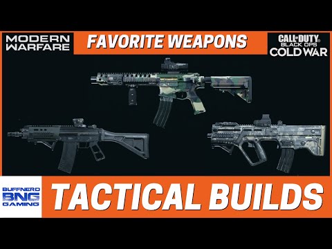 Tactical Weapon Builds Part 9 - Favorite Weapons - Call Of Duty Modern Warfare