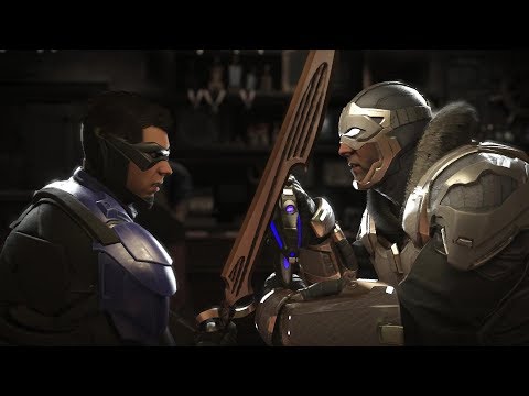 Injustice 2 : Robin Vs Captain Cold - All Intro/Outros, Clash Dialogues, Super Moves