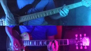 The Isley Brothers Footsteps in the Dark guitar/|bass cover play along