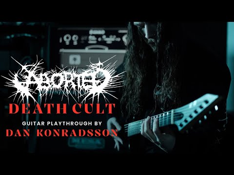 Aborted - "Death Cult" Guitar Playthrough by Dan Konráðsson