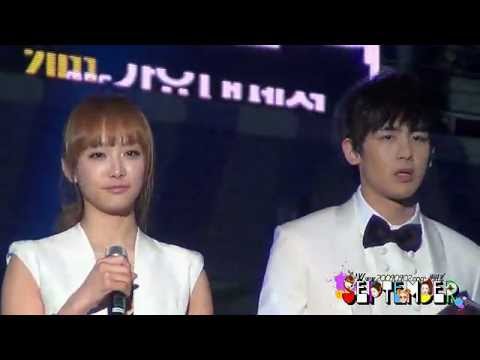 [FANCAM] 111231 MC Victoria Focus - 2011 MBC Korean Music Festival
