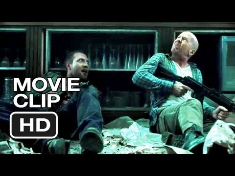 A Good Day to Die Movie CLIP - Stick Up (2013) - Bruce Willis Movie HD