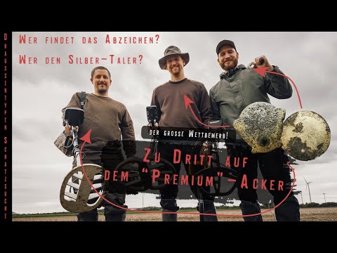 Münzen, Münzen, Münzen ... und ein ABZEICHEN! | der Sondel-Wettbewerb auf dem Glücks-Acker!