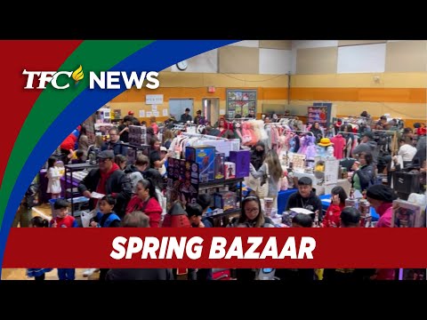 Fil-Canadians, nakilahok sa Spring Bazaar donation drive sa Toronto TFC News Ontario, Canada