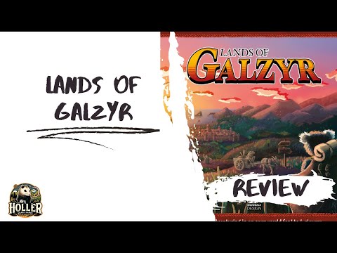 Lands of Galzyr Review by Holler Board Games
