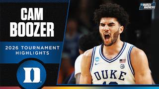 Cam Boozer 2026 NCAA tournament highlights