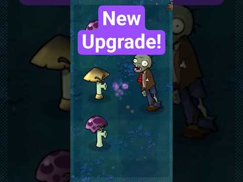 NEW Bravery-shroom Upgrade in PvZ! (DLC Mod)  #pvz #plantsvszombies #pvzmod