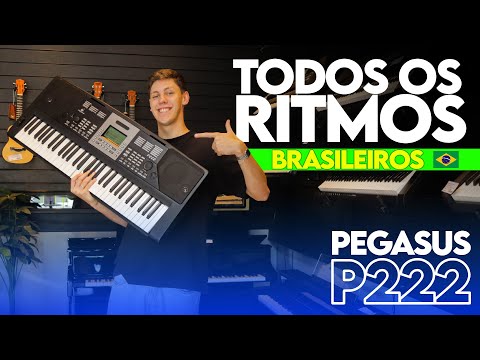 TESTANDO TODOS OS RITMOS BRASILEIROS DO PEGASUS P222