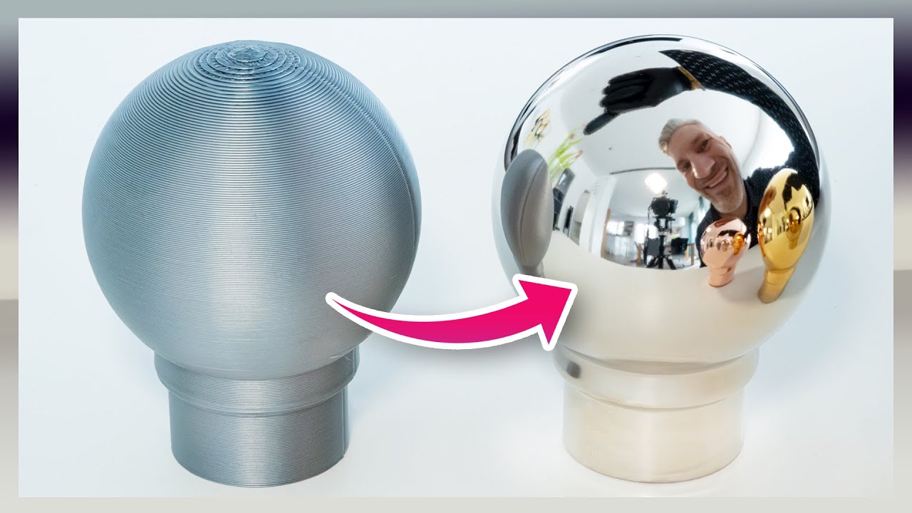 How to Mirror Electroplating FDM 3D Prints | FULL TUTORIAL