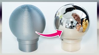 How to Mirror Electroplating FDM 3D Prints | FULL TUTORIAL